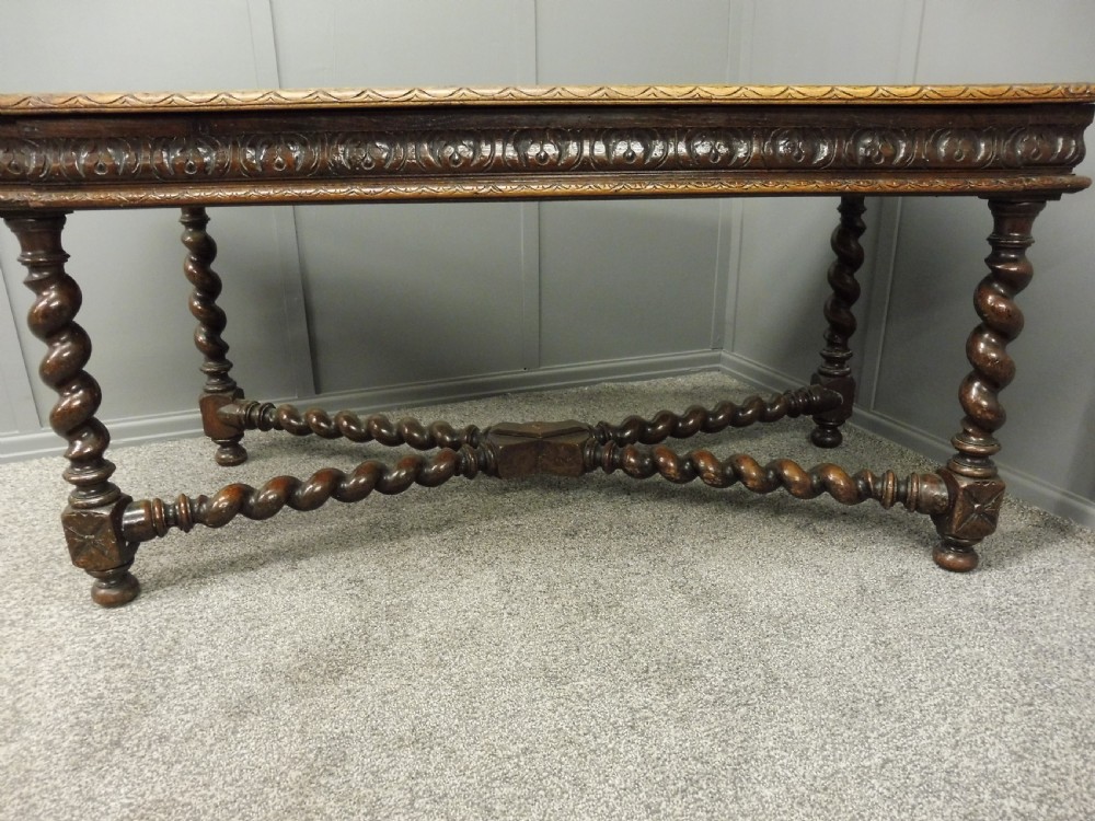OAK 19TH CENTURY WRITING DESK View VIII