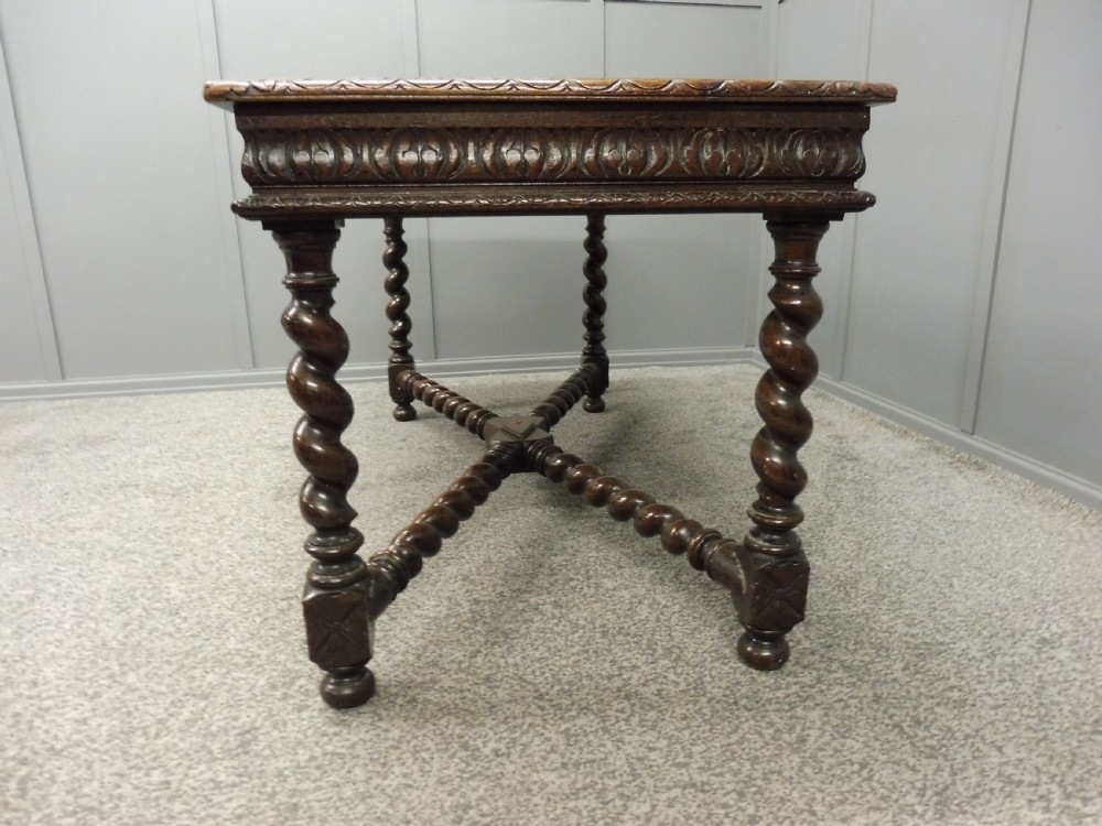OAK 19TH CENTURY WRITING DESK View X