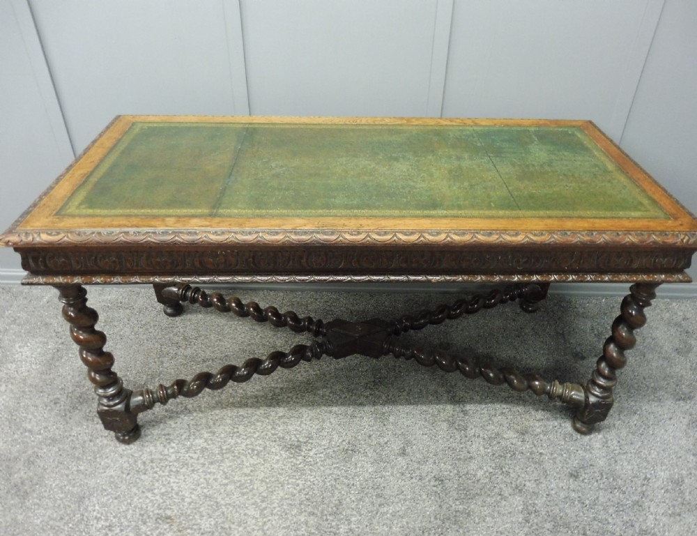 OAK 19TH CENTURY WRITING DESK View XI