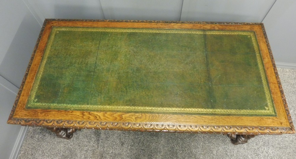 OAK 19TH CENTURY WRITING DESK View XII