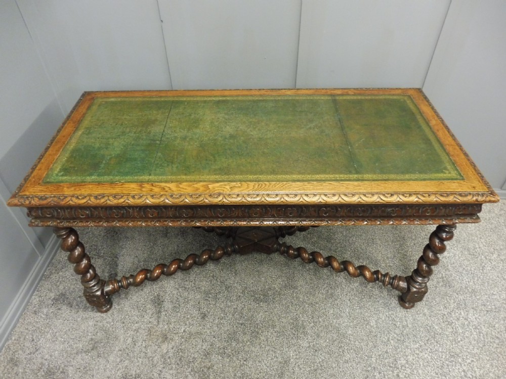 OAK 19TH CENTURY WRITING DESK View XIII