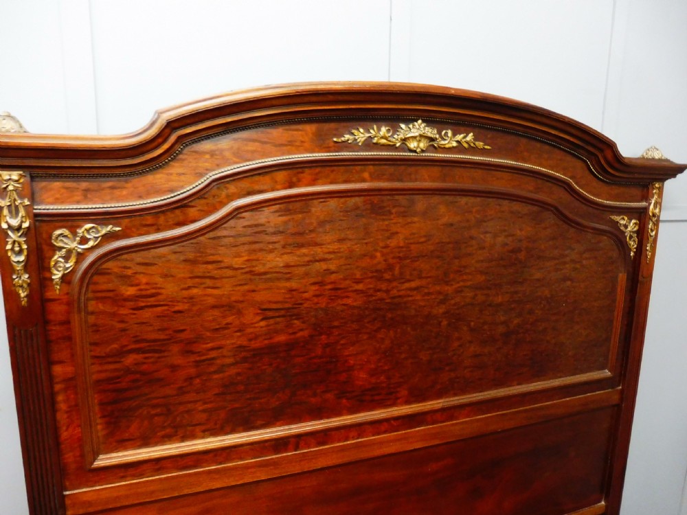 ANTIQUE 19TH CENTURY FRENCH BED View IX