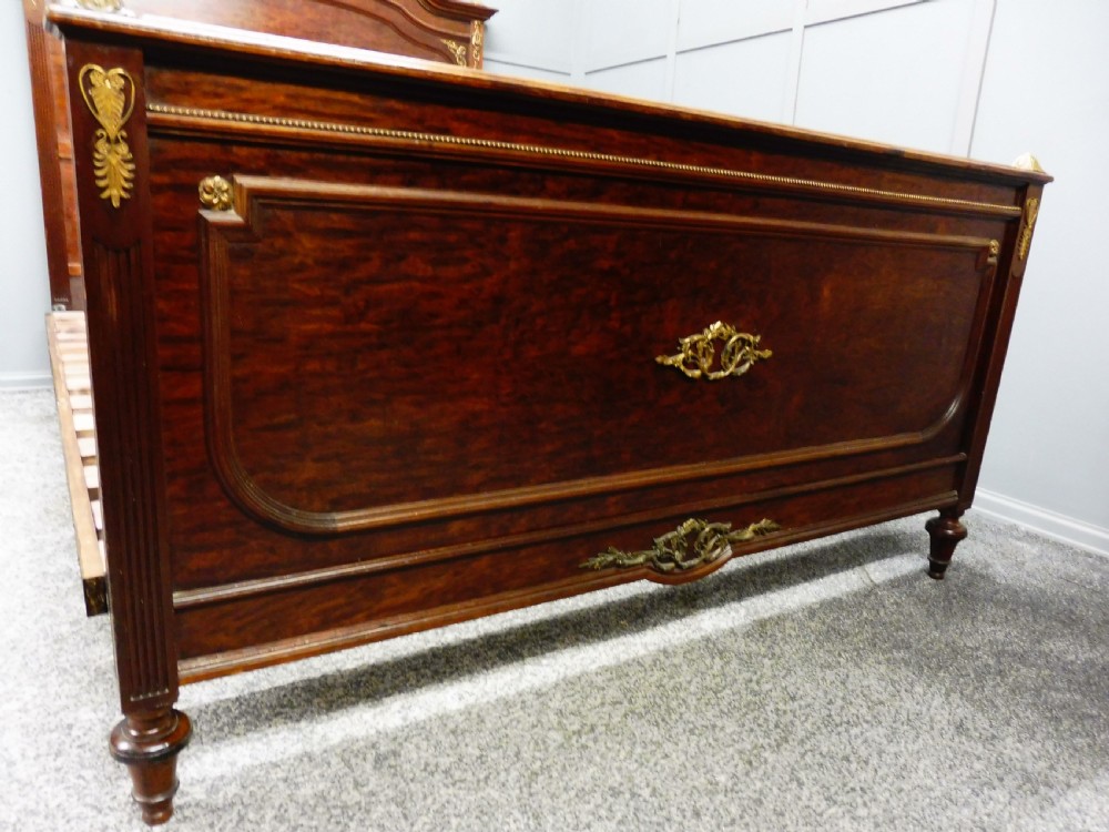 ANTIQUE 19TH CENTURY FRENCH BED View XI