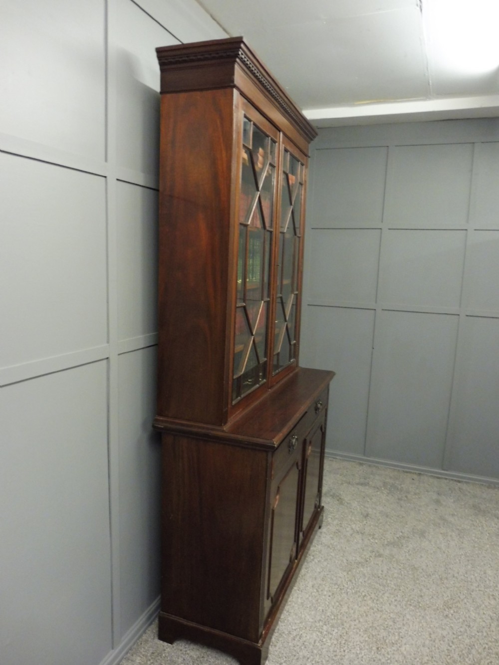 LATE 19TH CENTURY MAHOGANY BOOKCASE View III