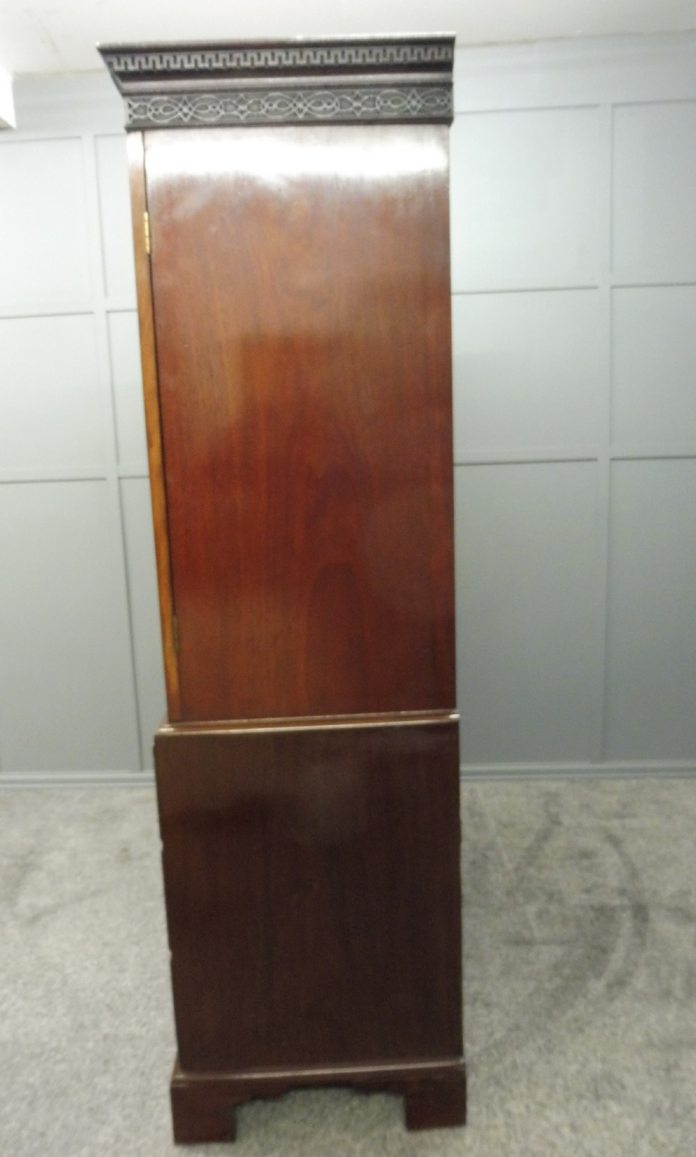 19TH CENTURY MAHOGANY PRESS CUPBOARD View III