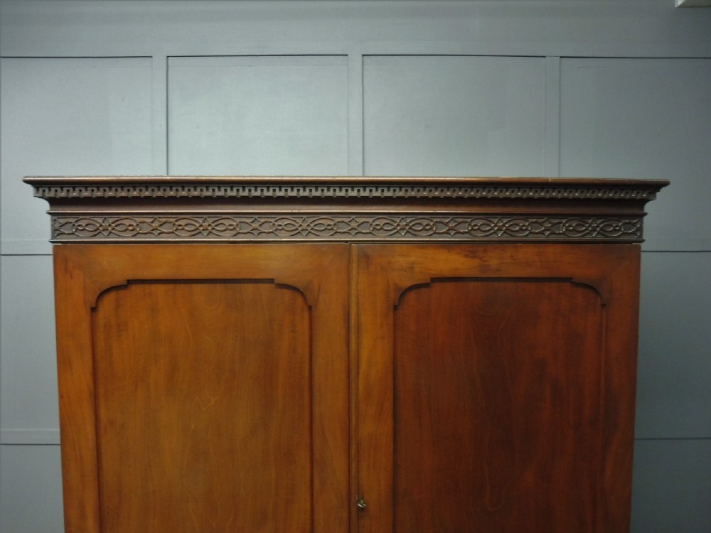 19TH CENTURY MAHOGANY PRESS CUPBOARD View VII