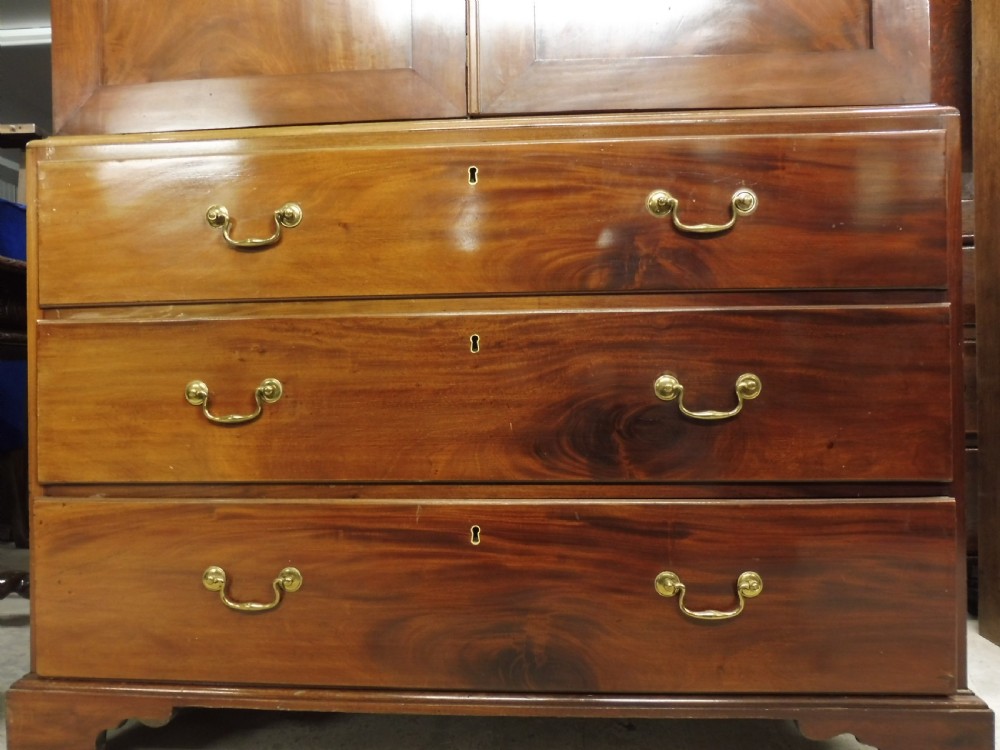 19TH CENTURY MAHOGANY PRESS CUPBOARD View XI