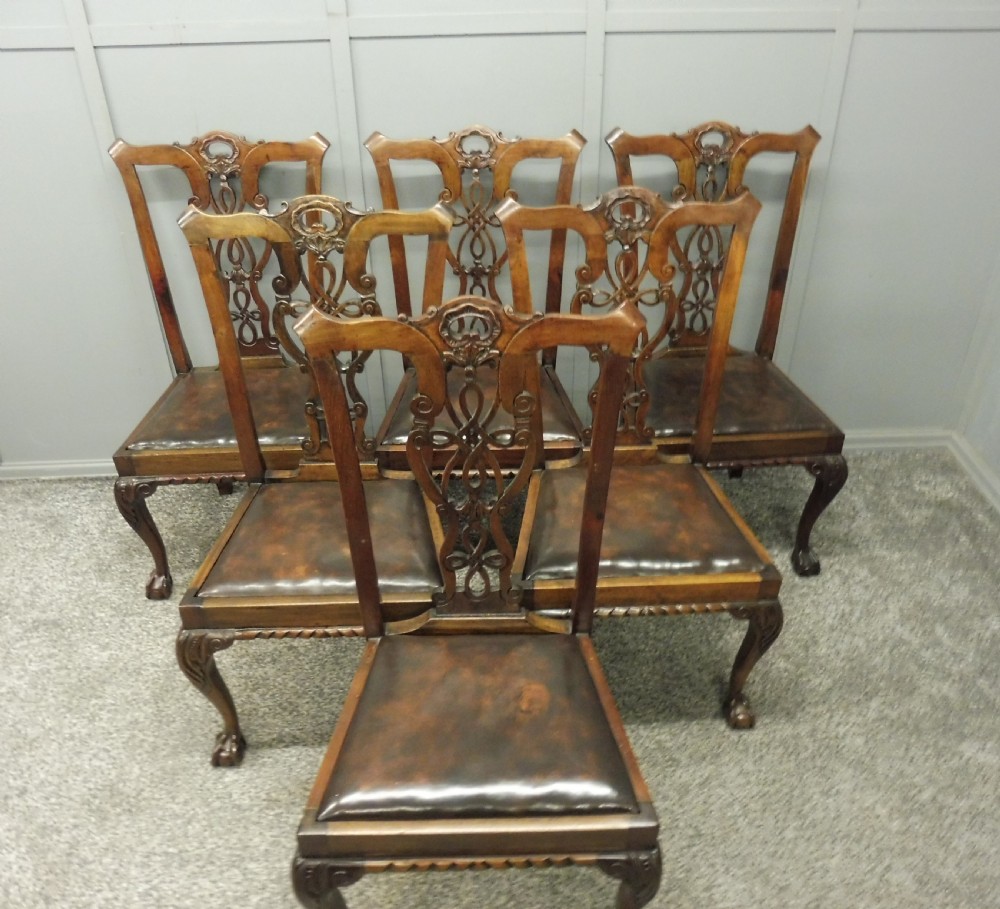 SET OF SIX LATE 19TH CENTURY DINING CHAIRS View III