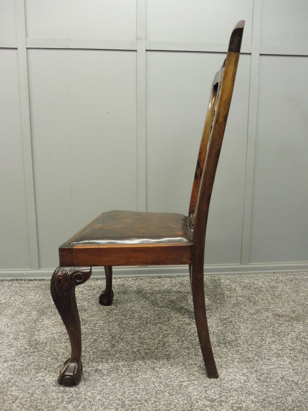 SET OF SIX LATE 19TH CENTURY DINING CHAIRS View IX