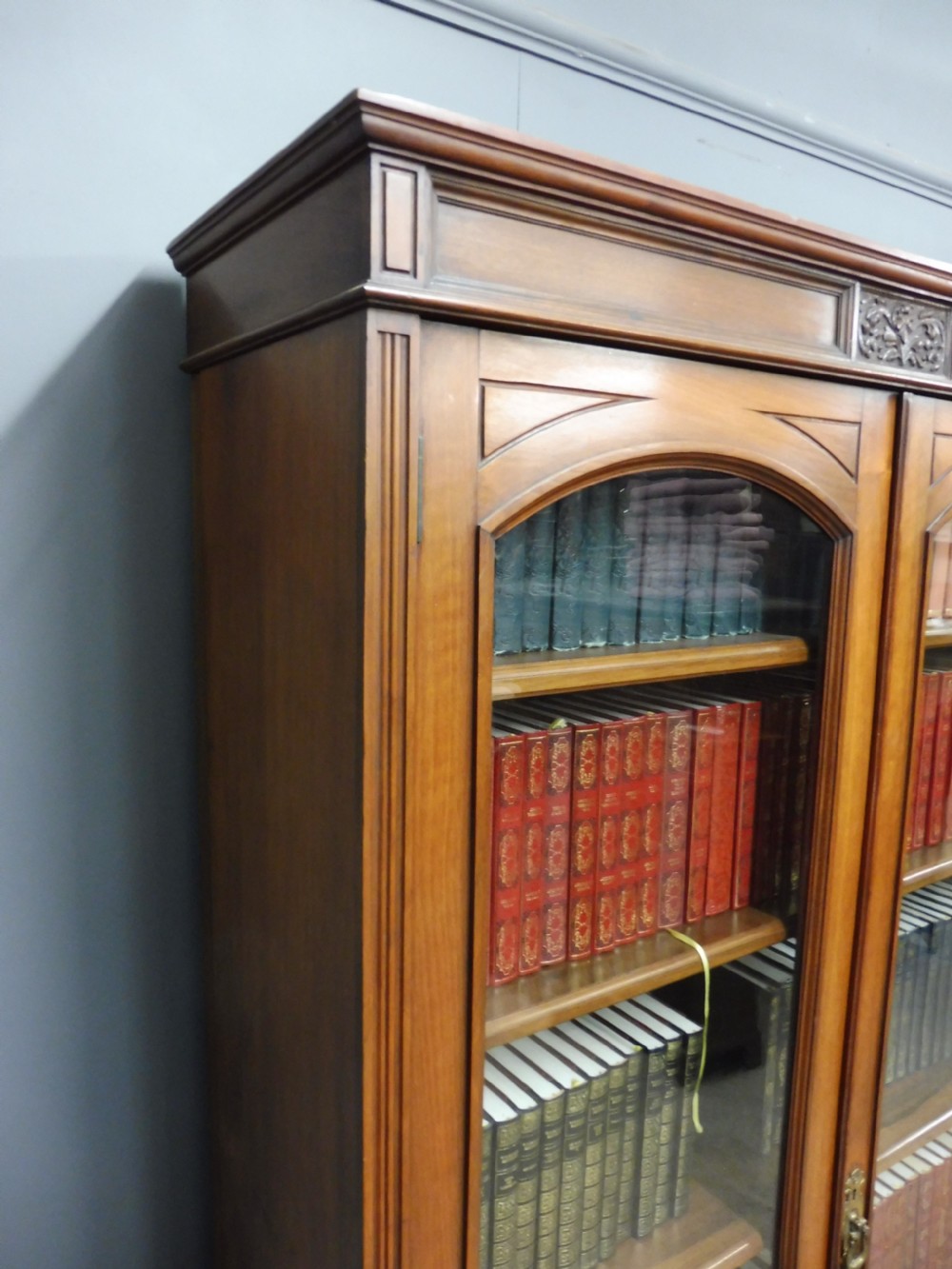 VICTORIAN PERIOD WALNUT BOOKCASE View VII
