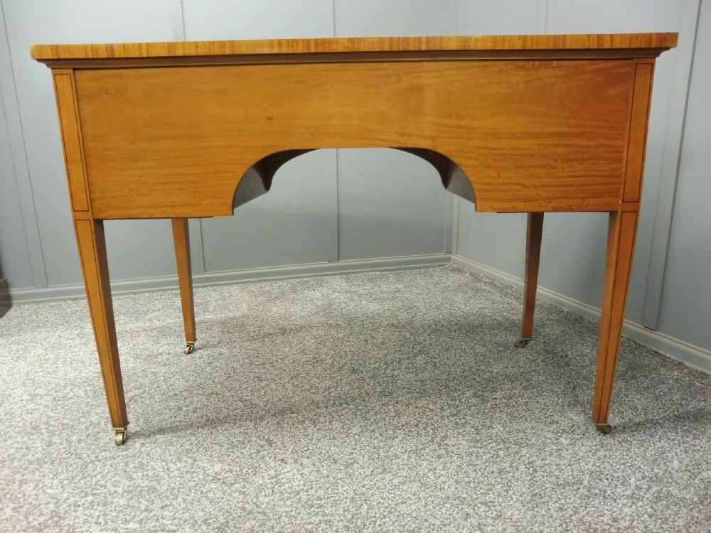 EDWARDIAN SATINWOOD WRITING DESK View VII