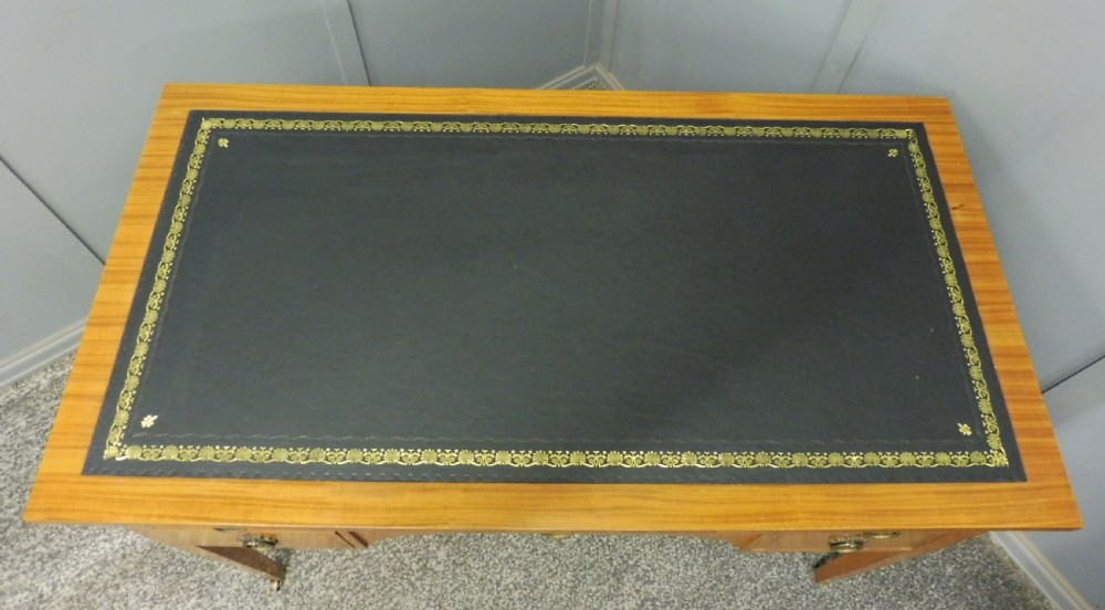 EDWARDIAN SATINWOOD WRITING DESK View XV
