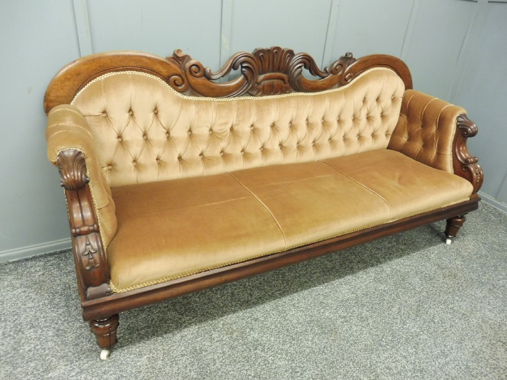 VERY IMPRESSIVE EARLY 19TH CENTURY SOFA View III