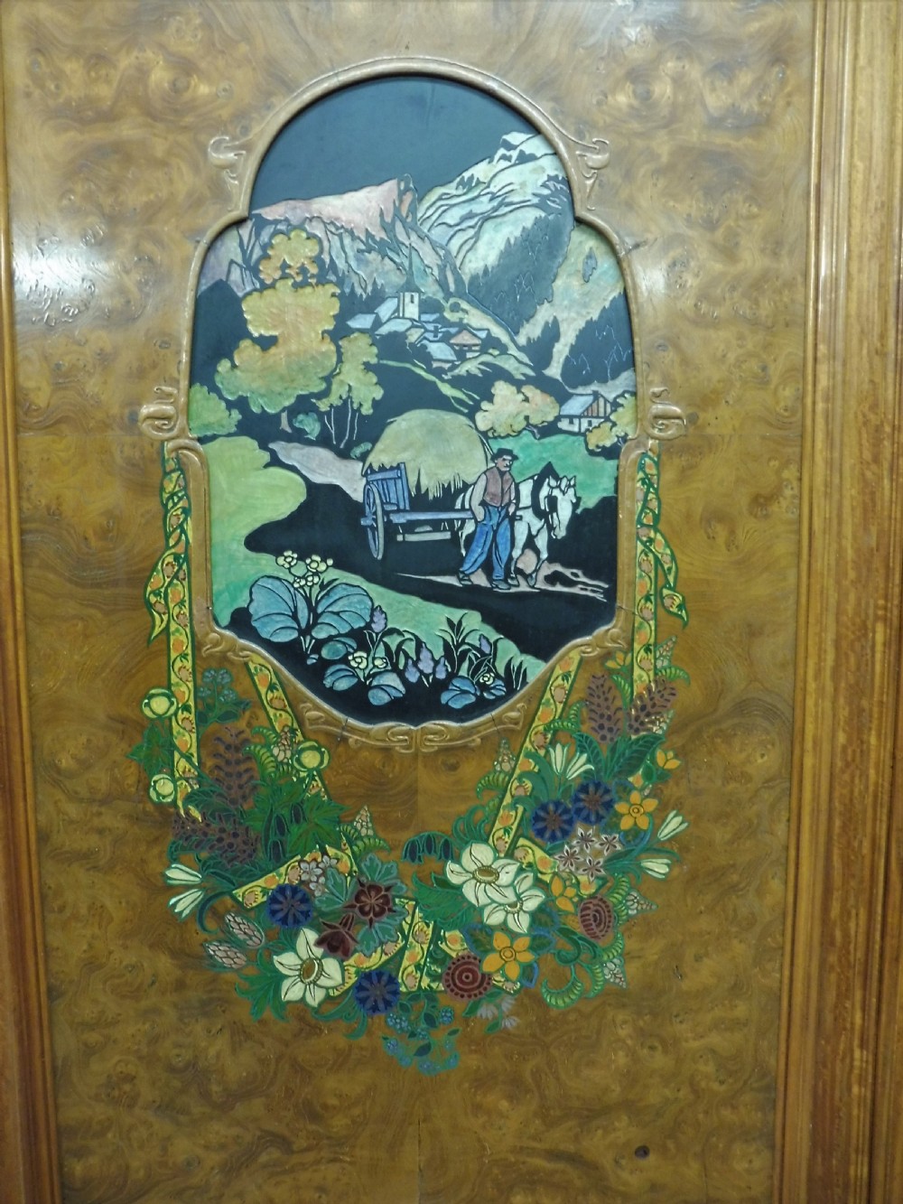 ANTIQUE AUSTRIAN WARDROBE View V