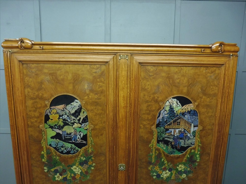 ANTIQUE AUSTRIAN WARDROBE View IX