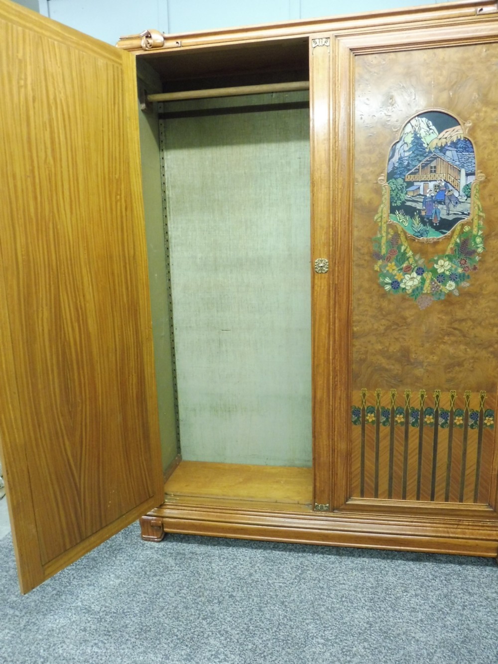 ANTIQUE AUSTRIAN WARDROBE View XI