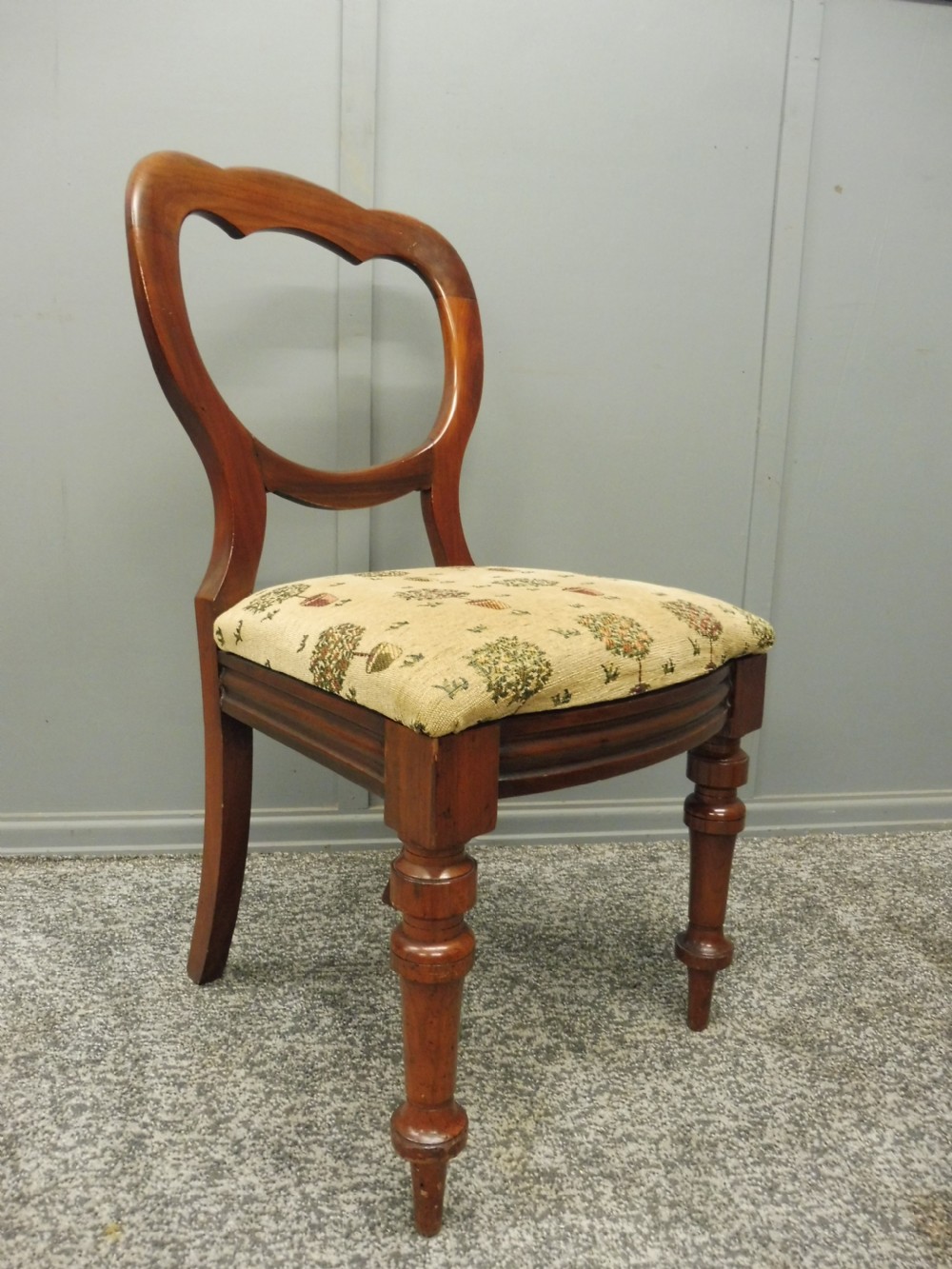 SET OF 8 VICTORIAN BALLOON BACK DINING CHAIRS View VII