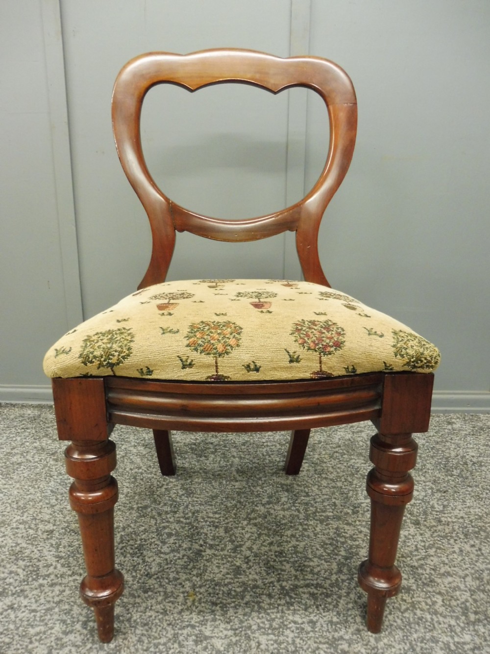 SET OF 8 VICTORIAN BALLOON BACK DINING CHAIRS View VIII