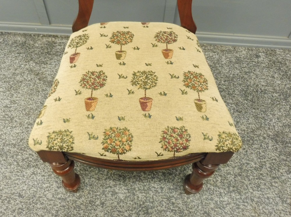 SET OF 8 VICTORIAN BALLOON BACK DINING CHAIRS View IX