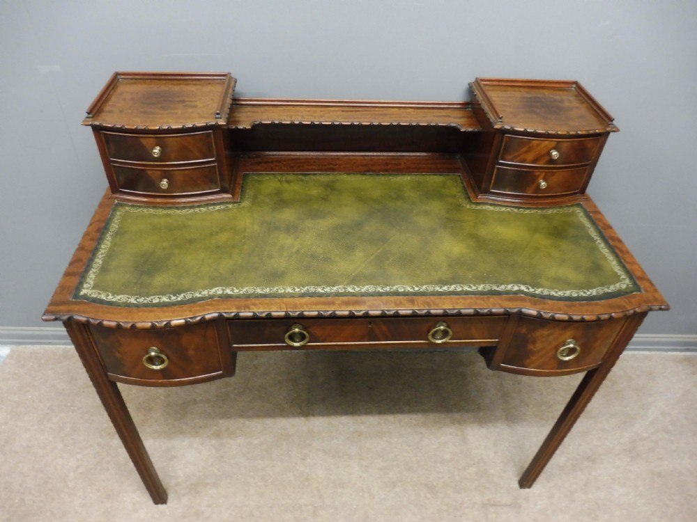 EDWARDIAN MAHOGANY DESK View III