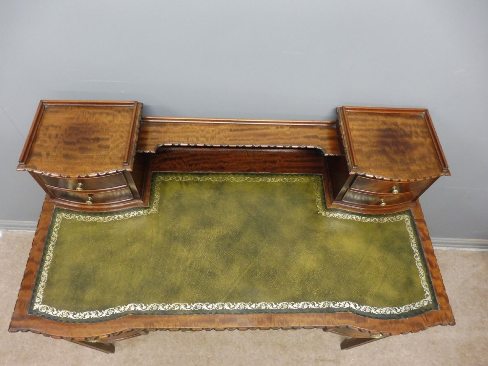 EDWARDIAN MAHOGANY DESK View V