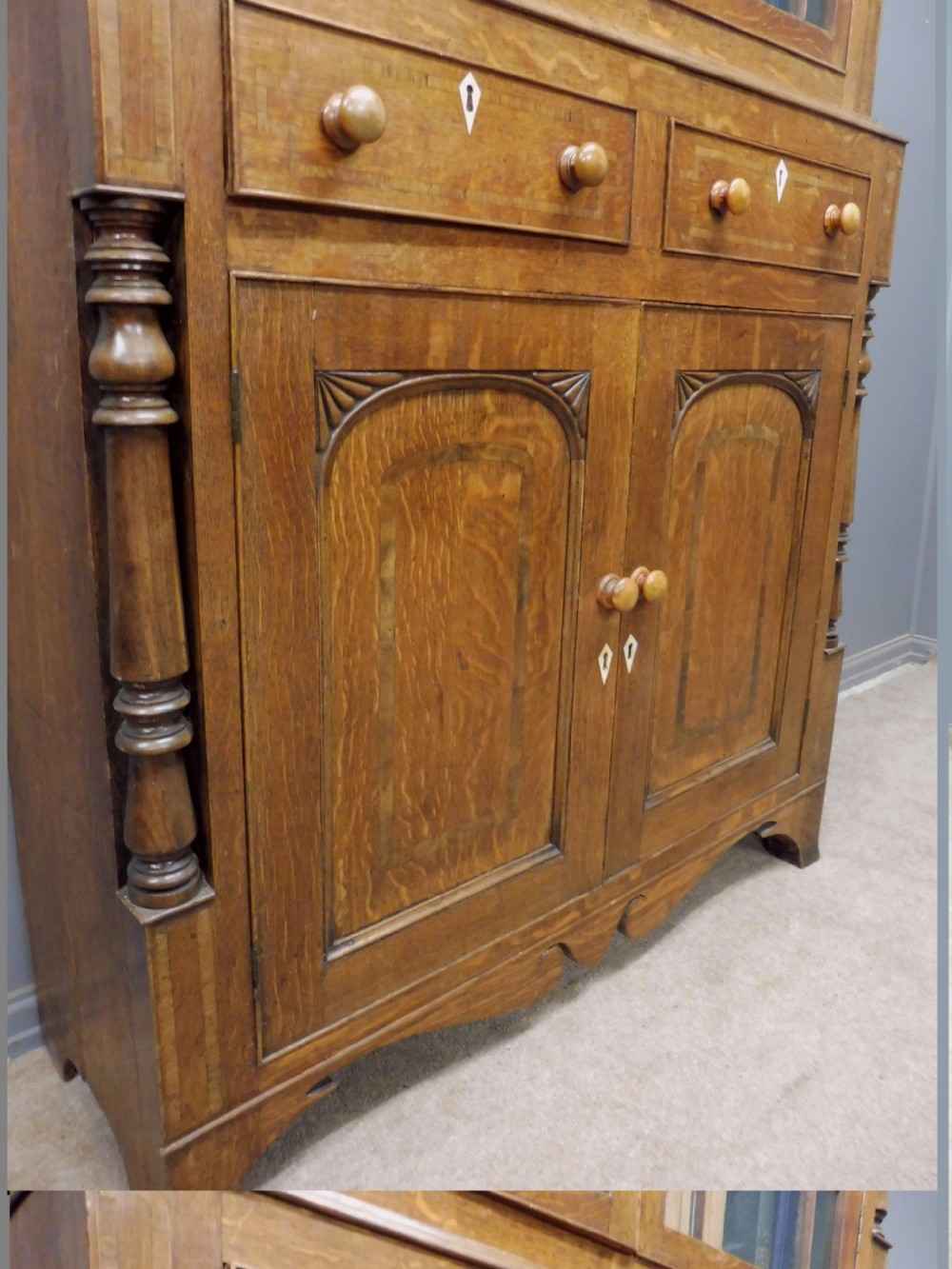 VICTORIAN COUNTRY HOUSE BOOKCASE View XIII
