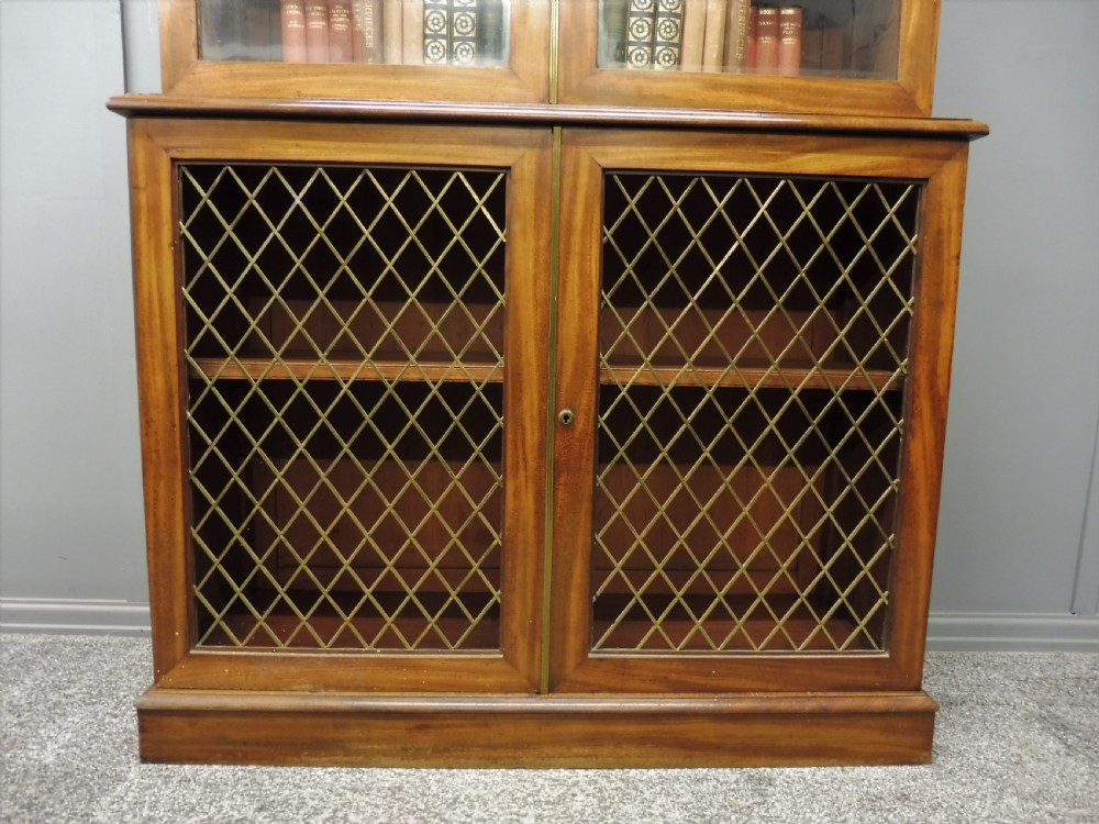 EARLY 19TH CENTURY MAHOGANY BOOKCASE View V