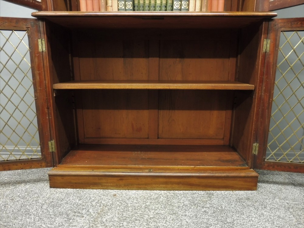 EARLY 19TH CENTURY MAHOGANY BOOKCASE View IX