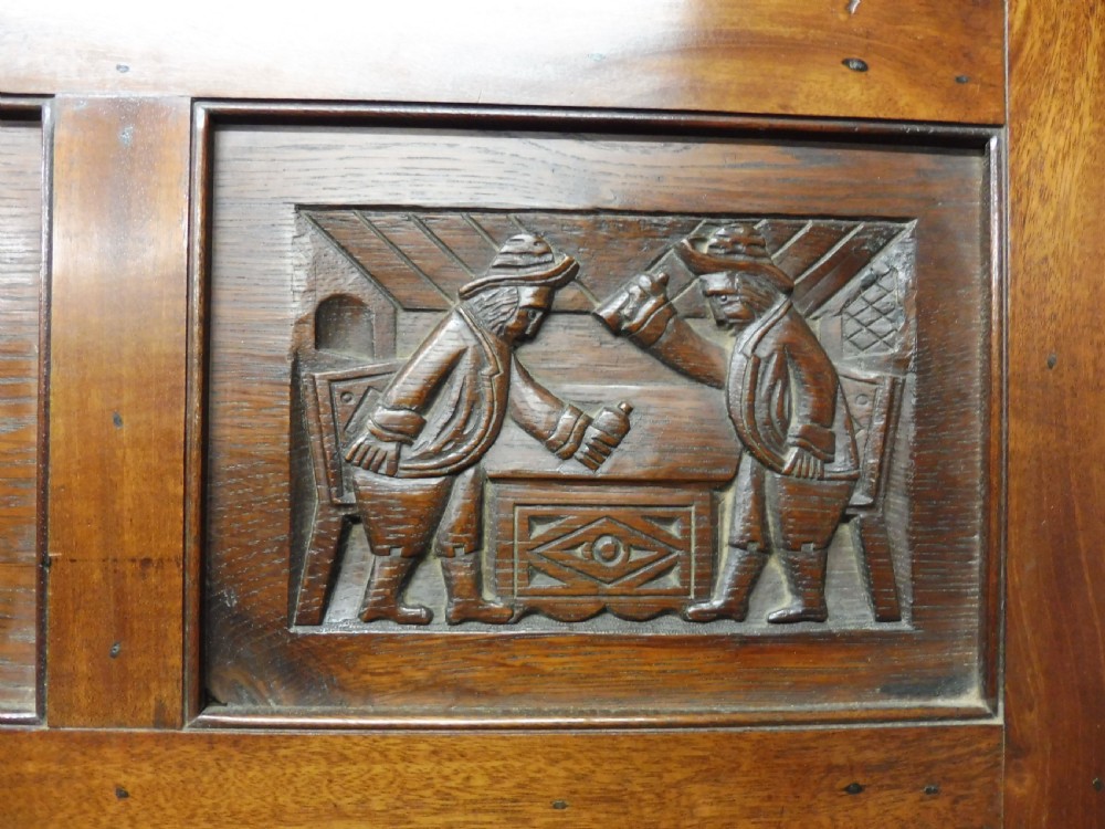 CARVED STORY PANEL BY LOUIS WHITE   (THE ROAD TO RUIN) View V