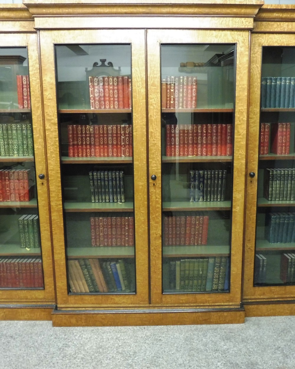 LARGE HUNGARIAN ASH 4 DOOR BOOKCASE View IV