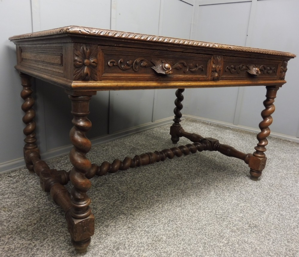 19TH CENTURY OAK DESK View II