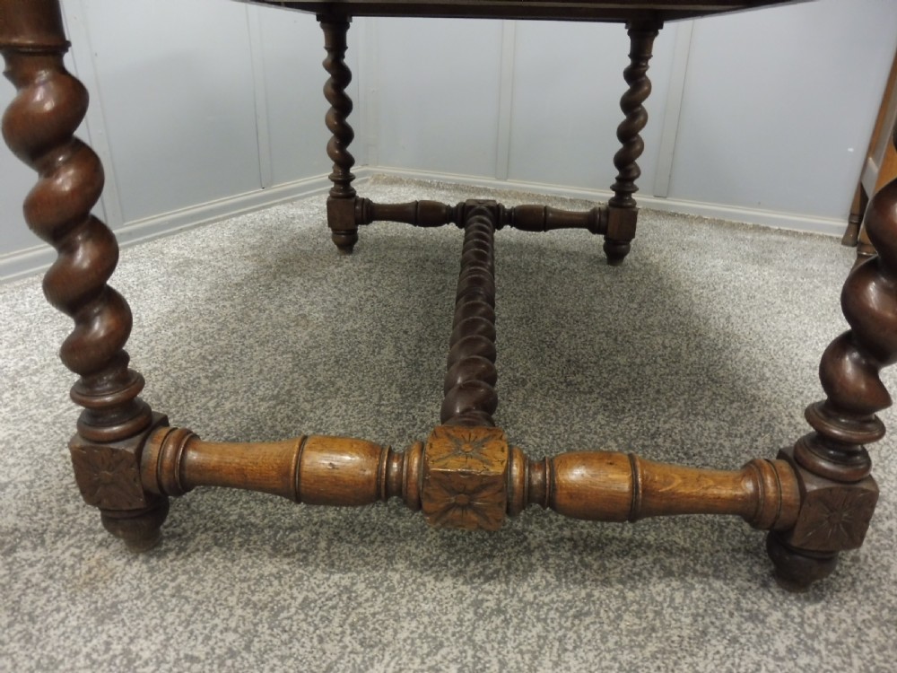 19TH CENTURY OAK DESK View IV