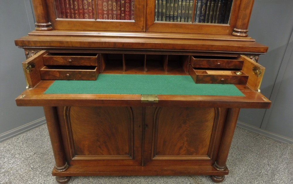 EARLY 19TH CENTURY WILLIAM IV BOOKCASE View XI