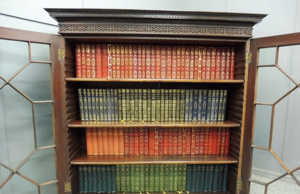 EDWARDIAN MAHOGANY BOOKCASE View X