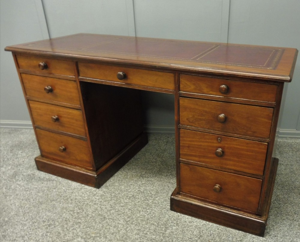 VICTORIAN MAHOGANY DESK