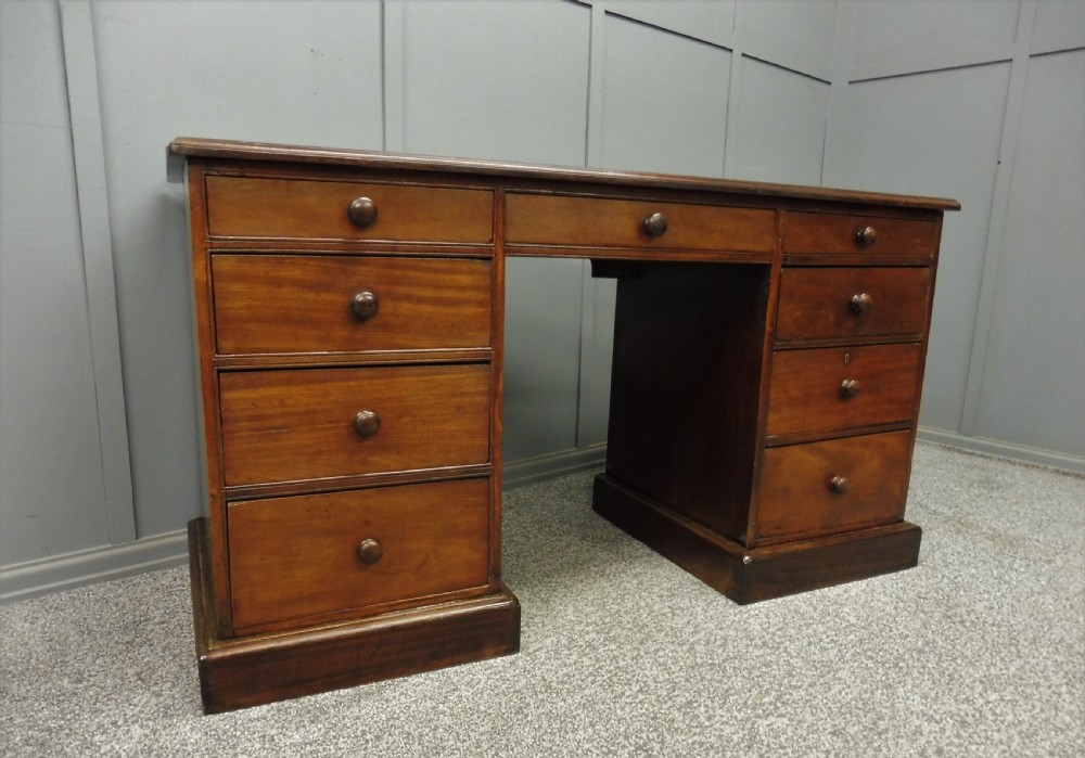VICTORIAN MAHOGANY DESK View III