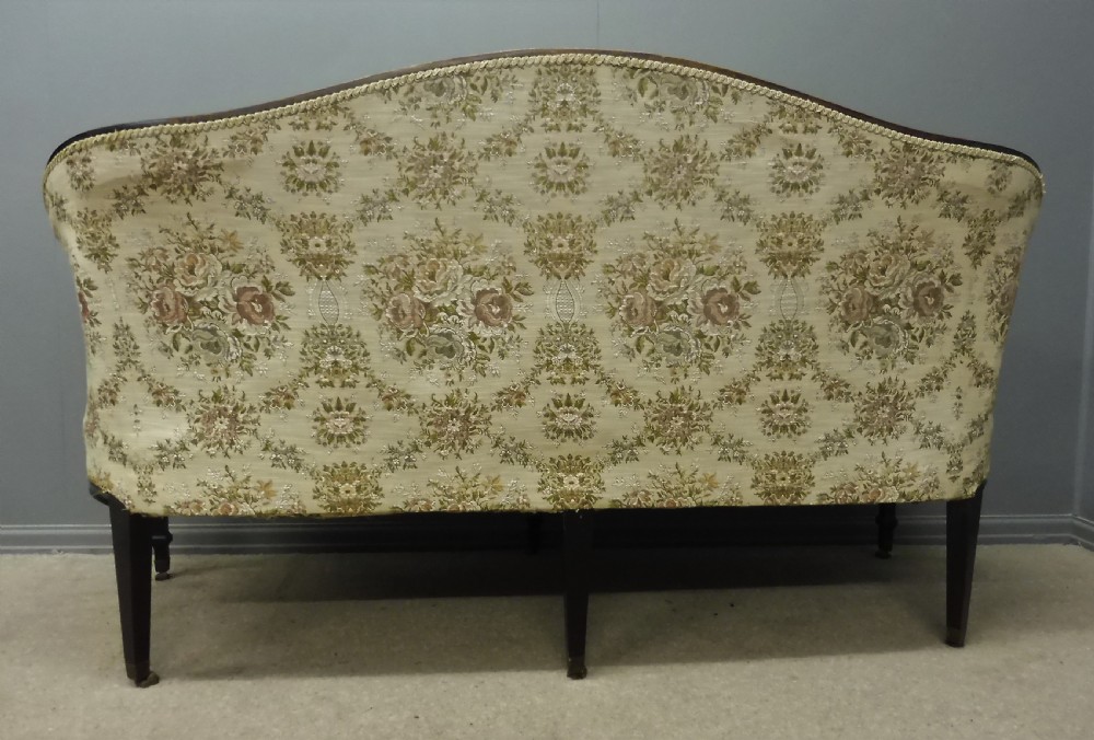 ANTIQUE FRENCH MAHOGANY SOFA  View XV