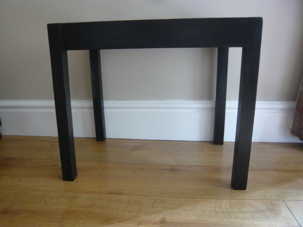Painted French Luggage Suitcase Stand Rack c1920 View IV