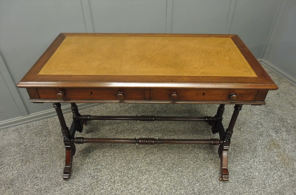 19TH CENTURY MAHOGANY WRITING TABLE