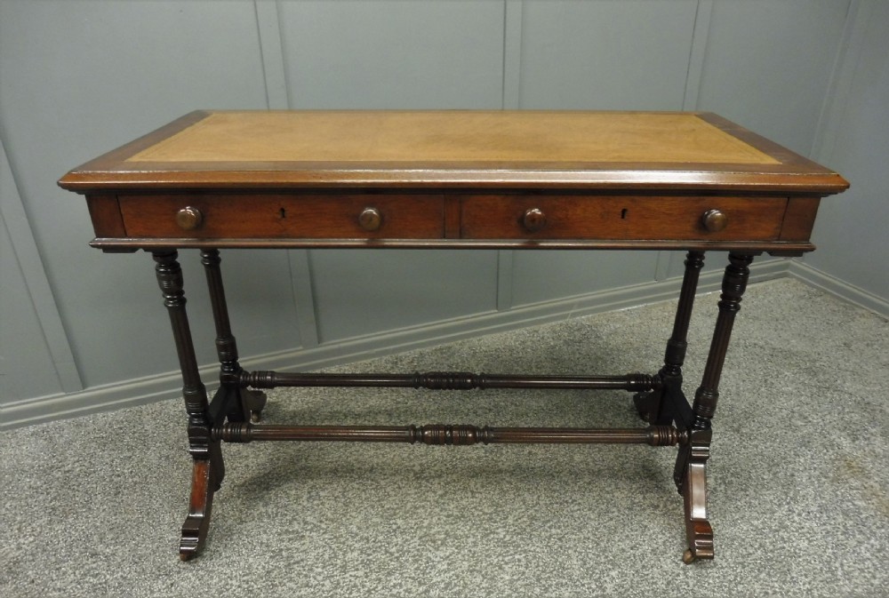 19TH CENTURY MAHOGANY WRITING TABLE View IV