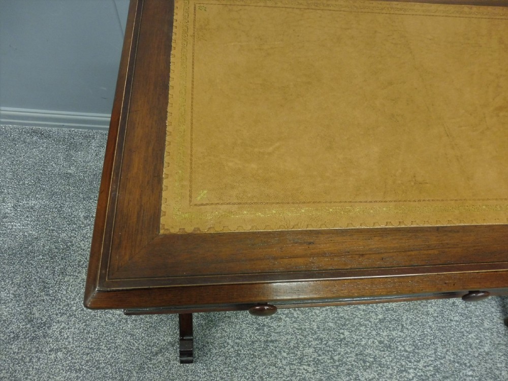 19TH CENTURY MAHOGANY WRITING TABLE View XI