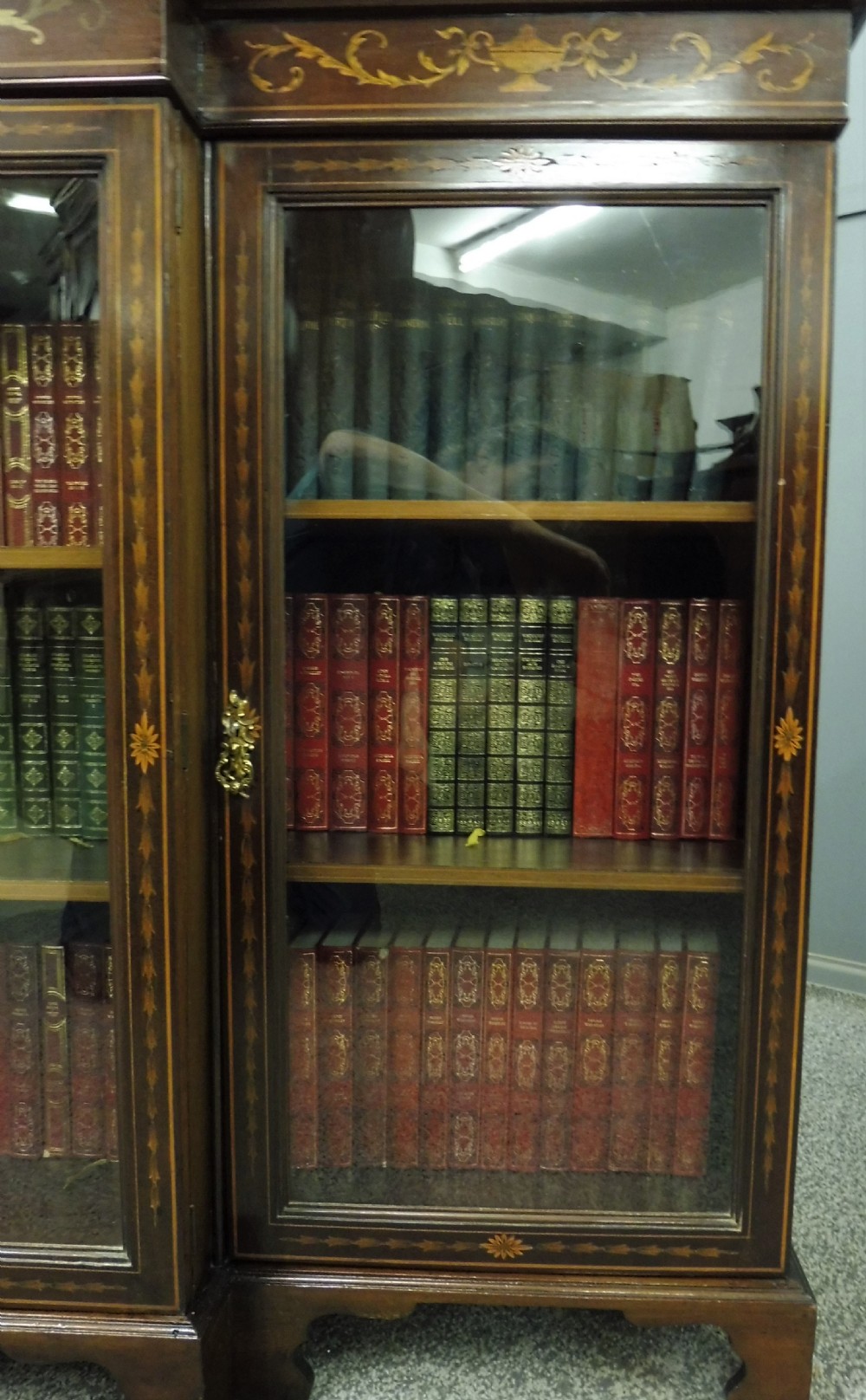 EDWARDIAN INLAID BOOKCASE View VII