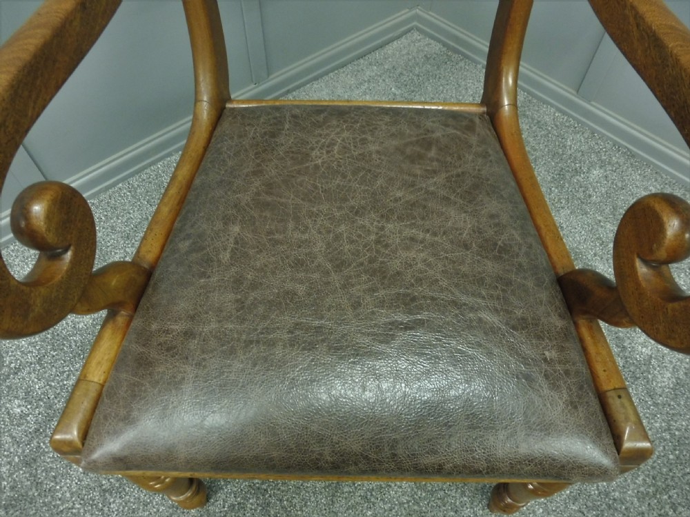 EARLY 19TH CENTURY MAHOGANY DESK CHAIR View IX