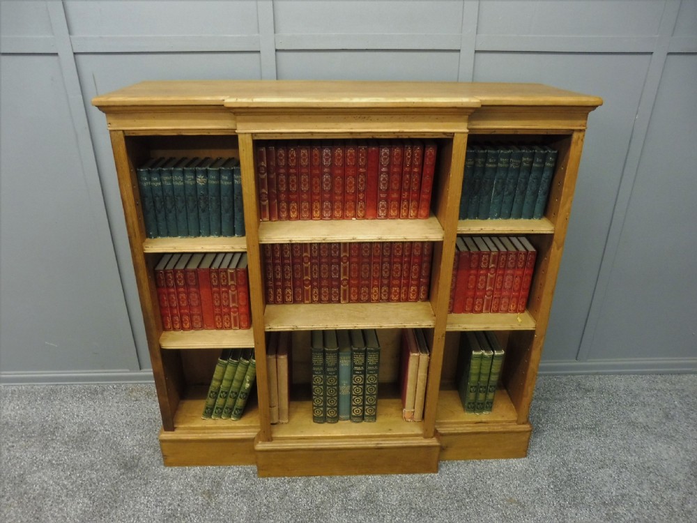 VICTORIAN PINE BOOKCASE View III