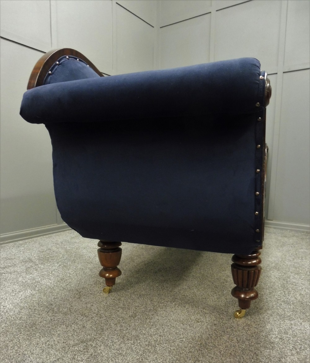 NEWLY UPHOLSTERED REGENCY SOFA View VIII
