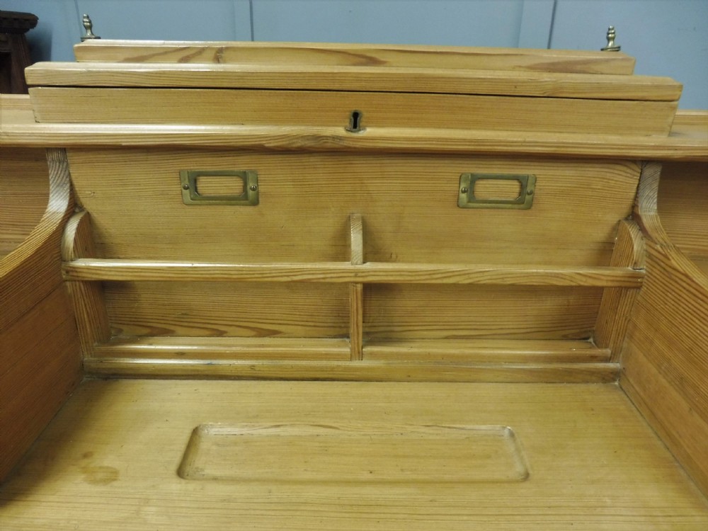 VICTORIAN PINE DESK View VIII