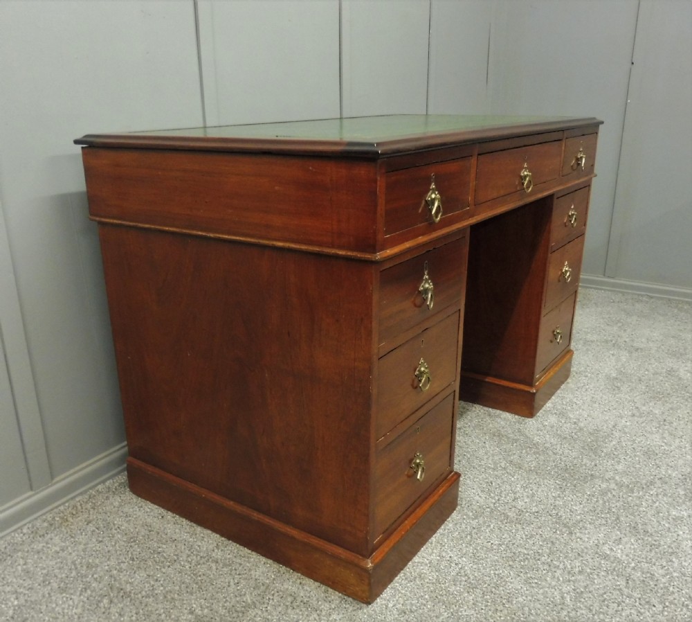 19th  CENTURY MAHOGANY DESK View X