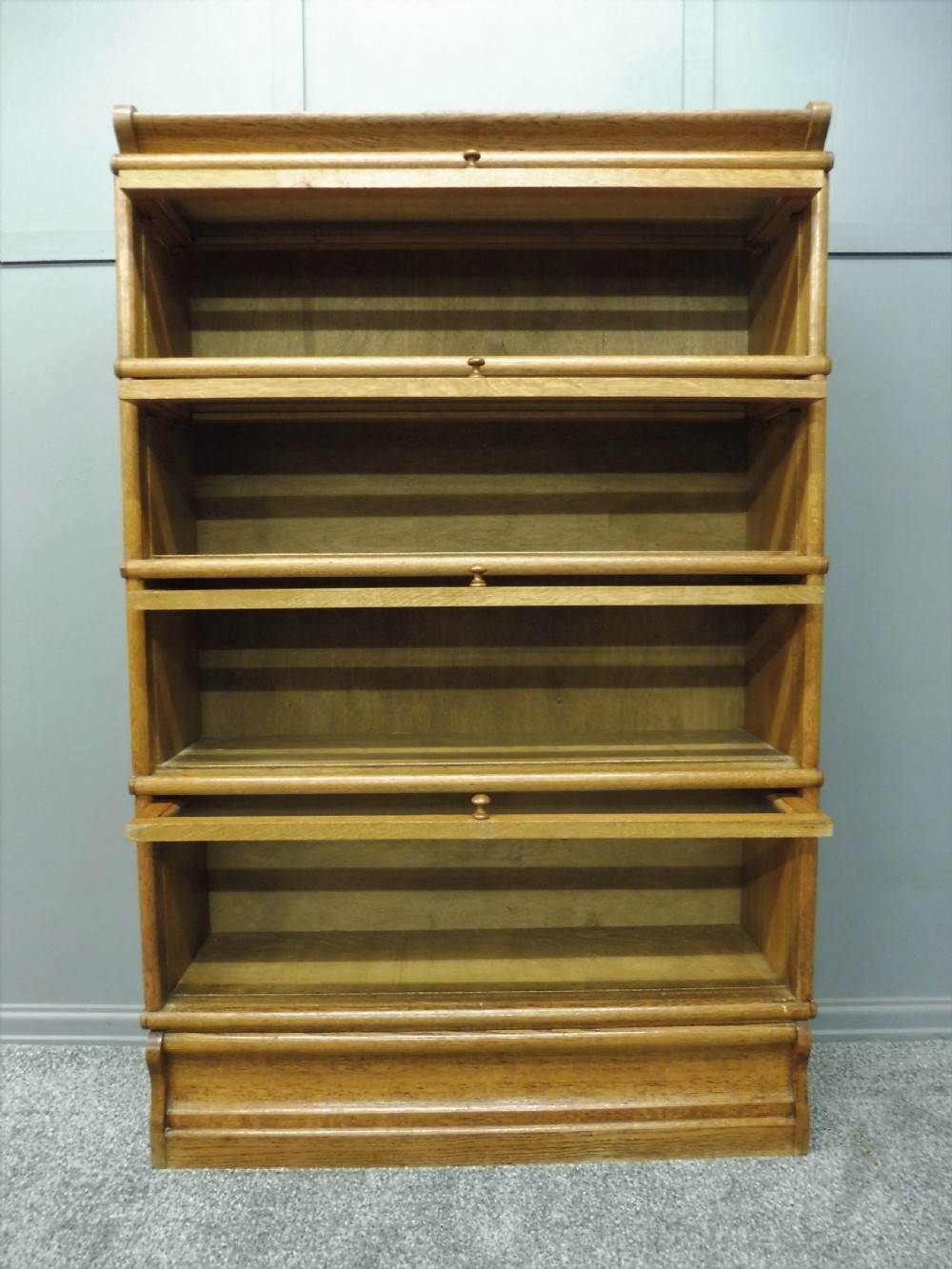 GOLDEN OAK BARRISTERS BOOKCASE View VI