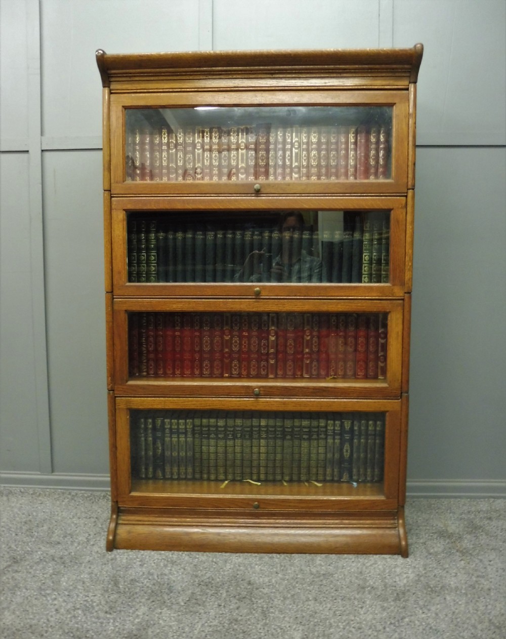 GUNN BARRISTERS SECTIONAL BOOKCASE  View II