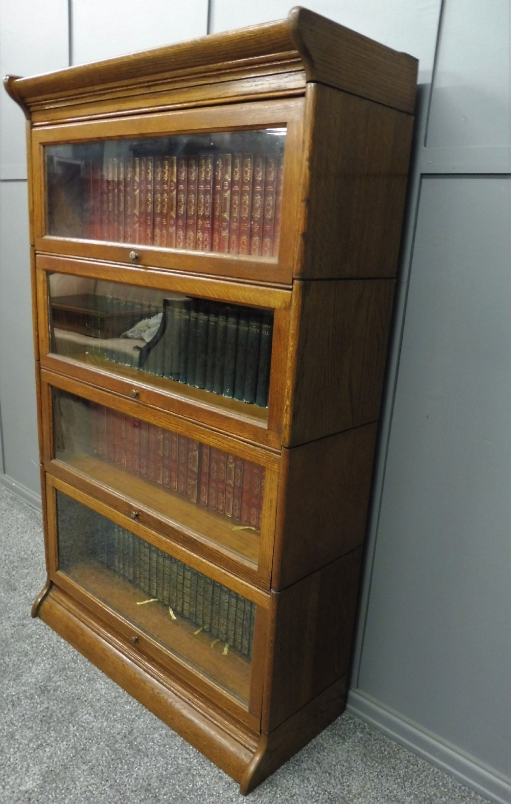 GUNN BARRISTERS SECTIONAL BOOKCASE  View V